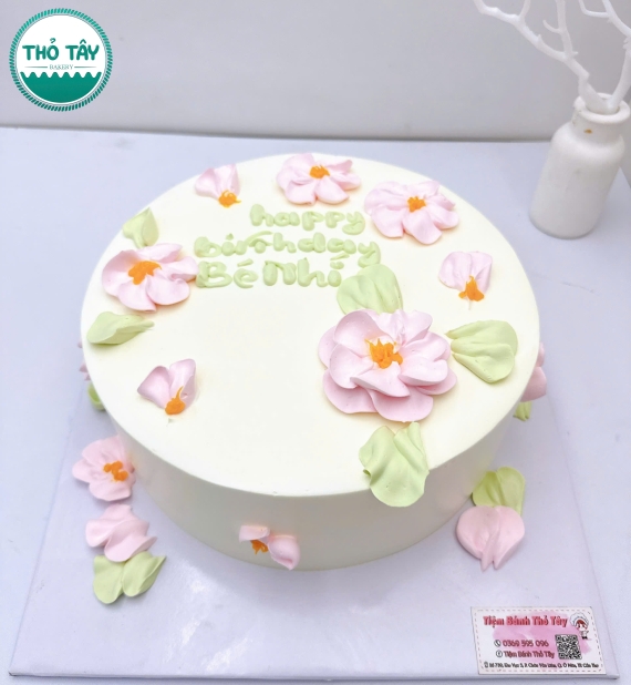Mẫu bánh kem dành tặng nữ mẫu bánh hoa hot