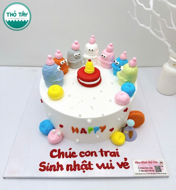 Bánh kem style Hàn Quốc nhây bựa siêu hot 