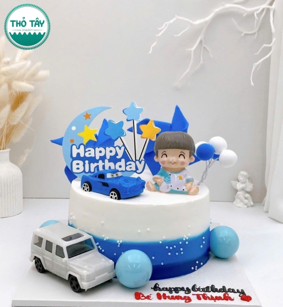 Bánh kem dành cho bé trai yêu mẫu bánh đẹp 2026 lên 7 tuổi