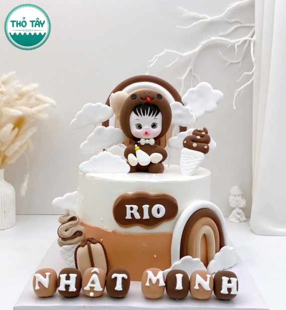 Bánh thôi nôi cho bé mẫu đẹp 2026