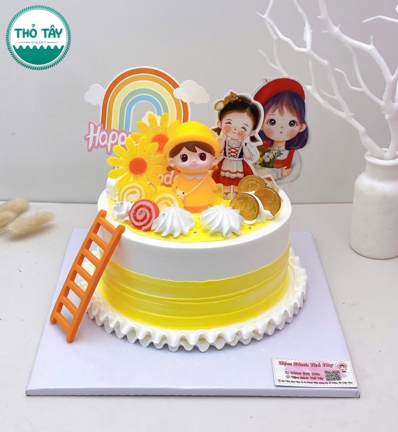 Bánh Kem Cho Bé Gái 1 Tuổi