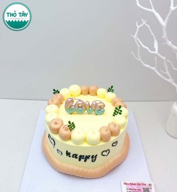 Bánh Kem Đơn Giản Dễ Thương Cho Nữ