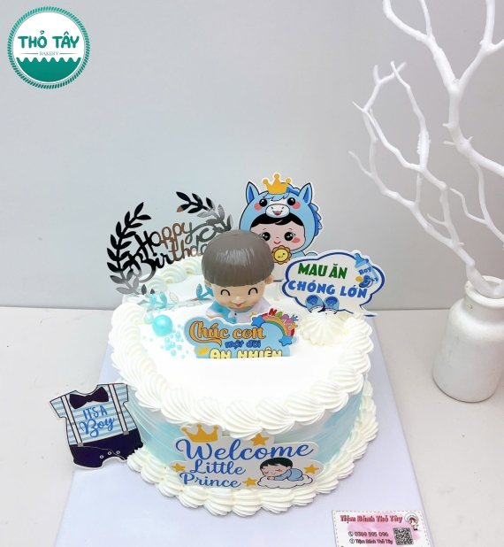 Bánh Kem Cho Bé Trai 2 Tuổi