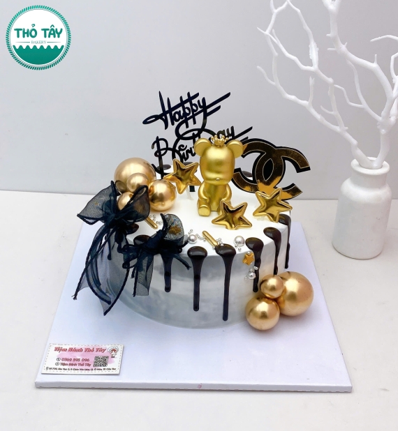 Bánh kem dành cho nam kết hợp socola mẫu hot 