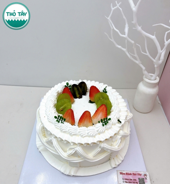 Bánh Kem trái cây mix trái cây theo yêu cầu hot