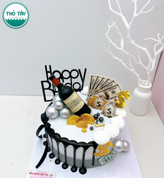 Bánh kem dành tặng chú 