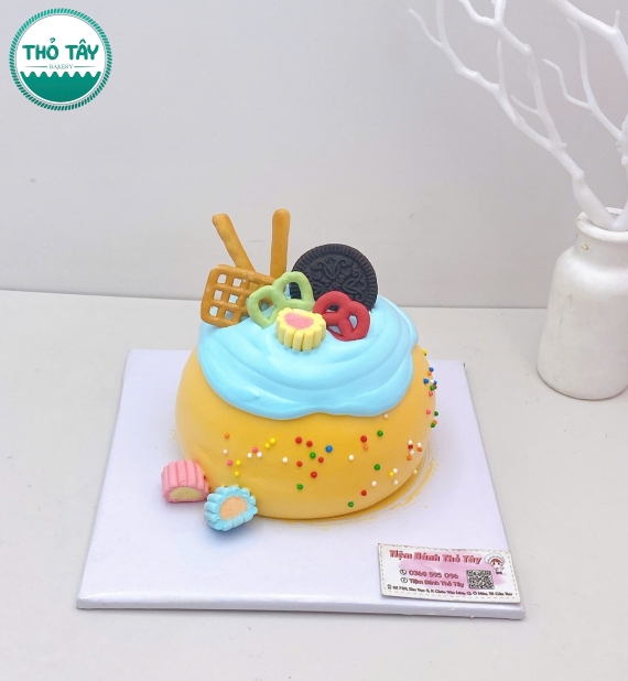 Bánh kem tạo hình dễ thương năm nay