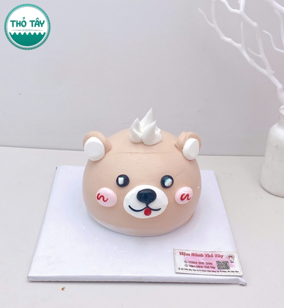 Bánh kem con vật siêu hot 