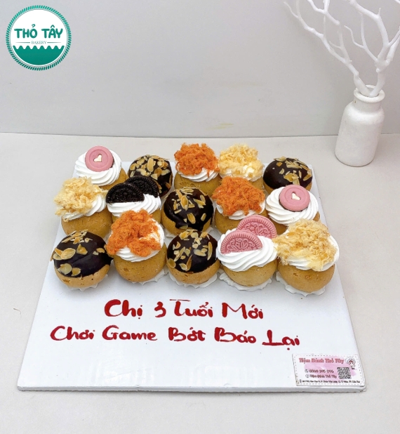 Bánh su dai mừng chị gái sinh nhật 