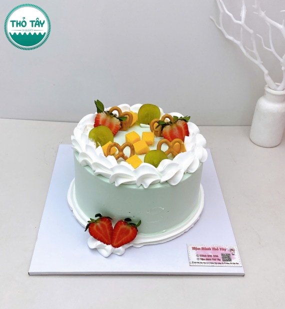 Bánh Kem Trái Cây tặng bố yêu 