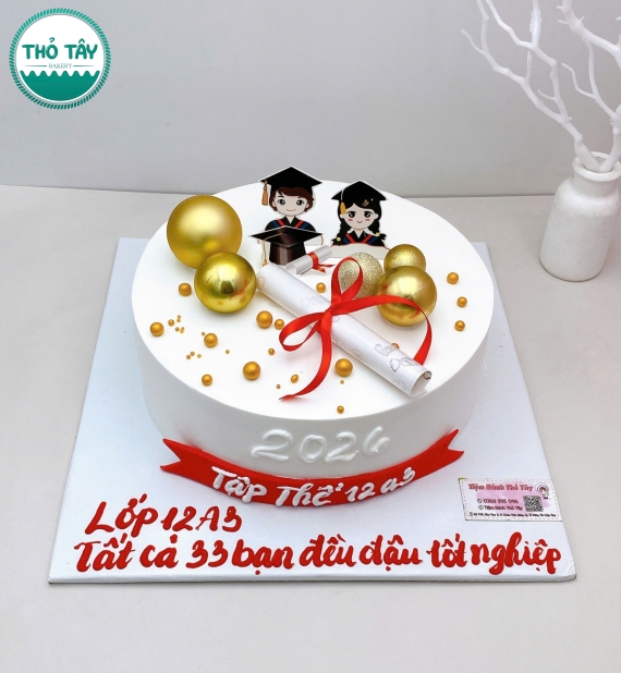 Bánh Kem mừng tốt nghiệp siêu hot 
