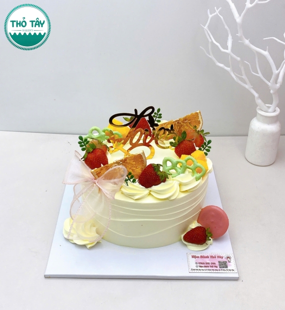 Bánh Kem Trái Cây phô mai sữa tươi 