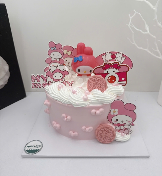 Bánh kem tặng cho bé gái lên 7 tuổi 