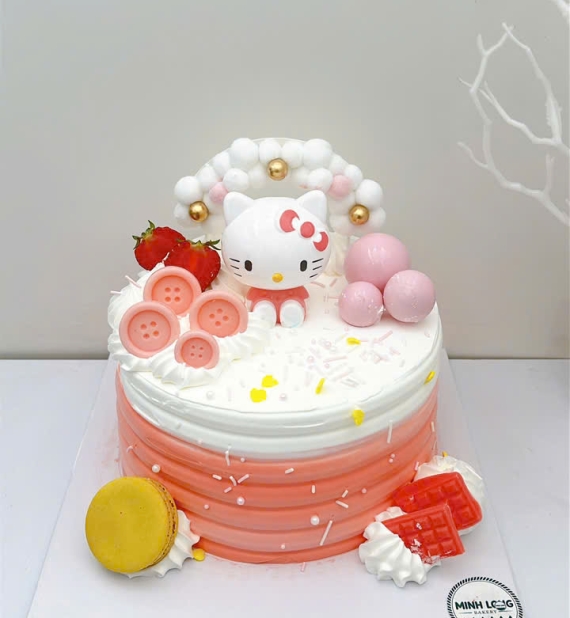 Bánh kem dành cho bé gái 4 tuổi hot 
