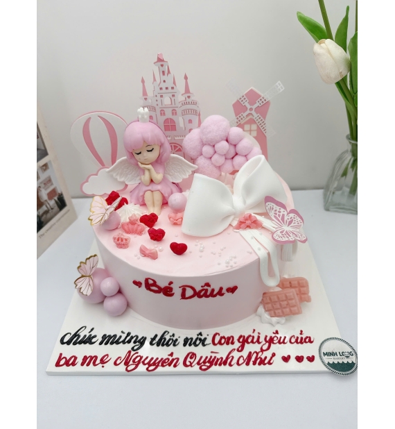 Bánh kem dành cho bé gái lên 2 tuổi hot 