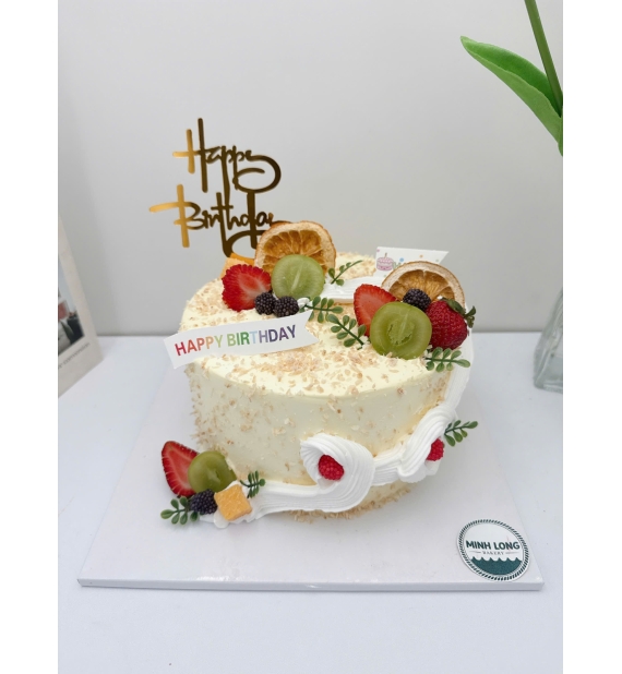 Bánh Kem trái cây dành tặng nam 15 tuổi 
