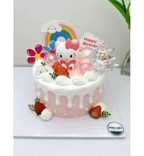 Bánh kem dành cho bé gái lên 5 tuổi hot 