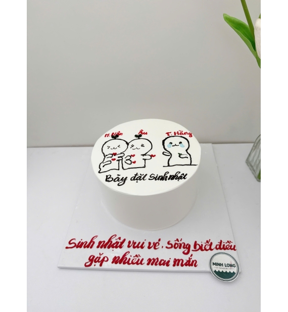 Bánh Kem tặng hội bạn thân hot hiện nay 