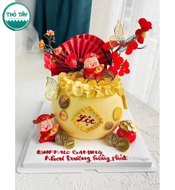 Bánh Kem Khai Trương Hồng Phát – Mẫu Hot 2025