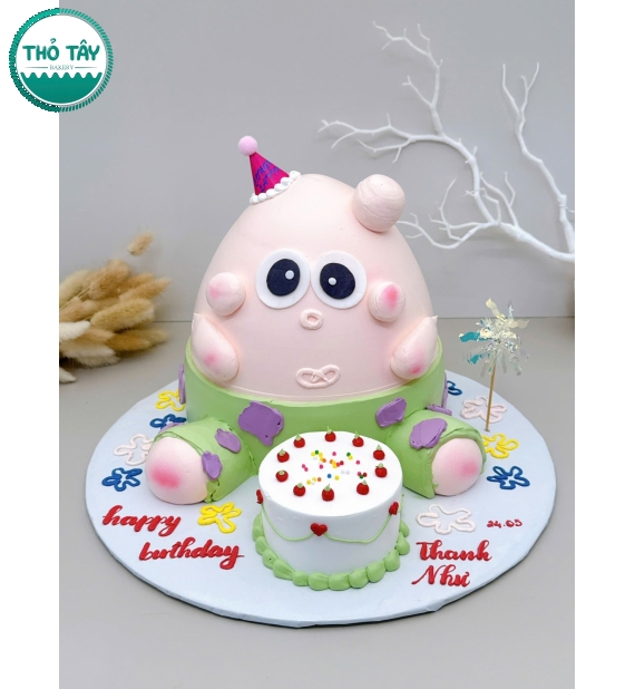 Bánh Kem tạo hình dễ thương cho bé gái hot 2025
