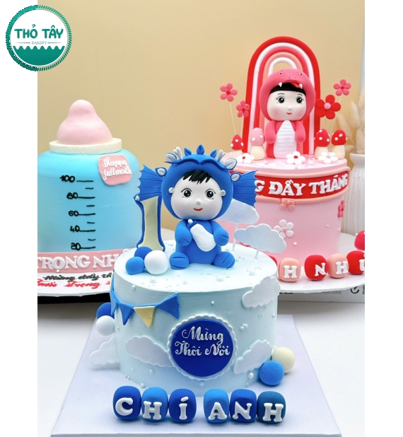 Tổng hợp mẫu bánh thôi-đầy tháng hot