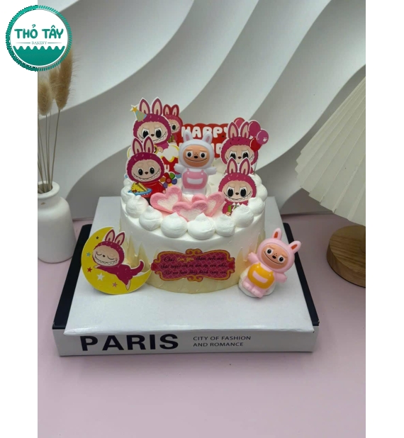 Bánh kem dành cho bé gái la bu bu