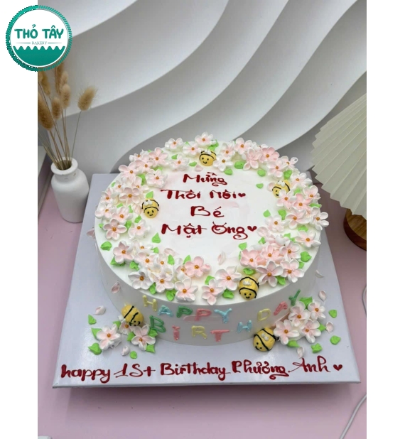 Bánh Kem Hoa Tặng Chị Gái