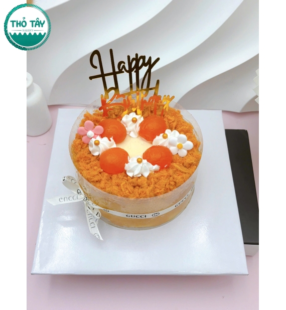 Bánh bông lan trứng muối tặng bạn thân