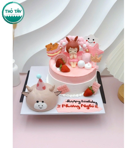 Bánh Kem dành cho bé gái-tiệm bánh kem ngon ô môn