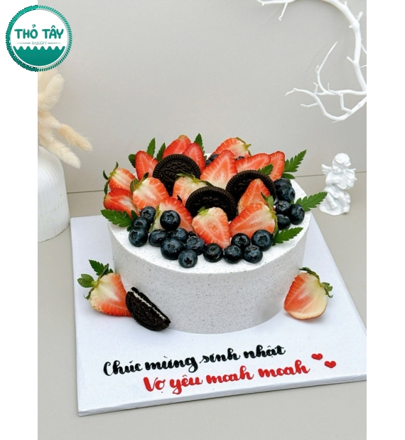 Bánh Kem trái cây chúc mừng sinh nhật anh trai