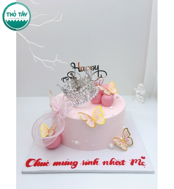 Bánh Kem tone hồng dành cho nữ hot 2026