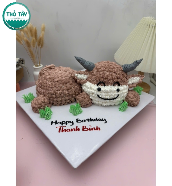 Bánh Kem mừng sinh nhật con dê