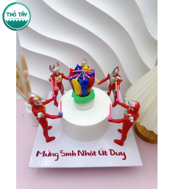 Bánh kem dành cho bé trai 5 anh em siêu nhân-tiệm bánh kem ngon thỏ tây ô môn