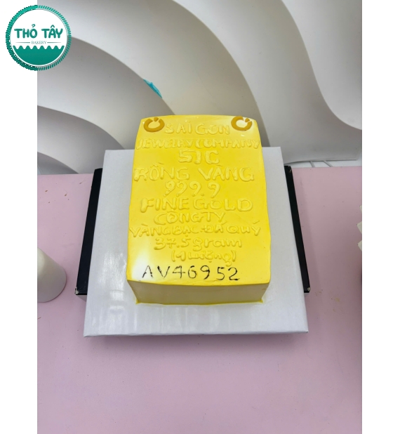 Bánh Kem kỷ niệm tiệm vàng-bánh kem thỏ tây ô môn