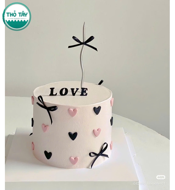 Bánh kem style Hàn Quốc đơn giản-bánh kem thỏ tây 