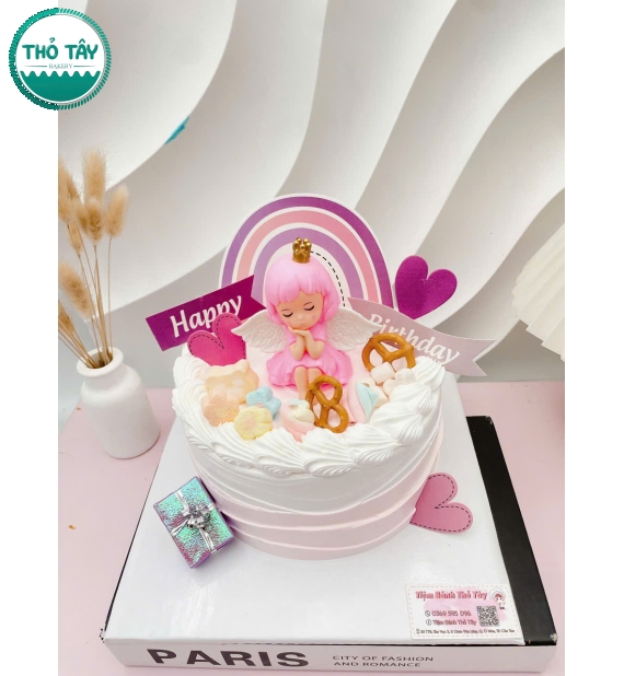 Bánh kem dành cho sinh nhật bé gái công chúa xinh