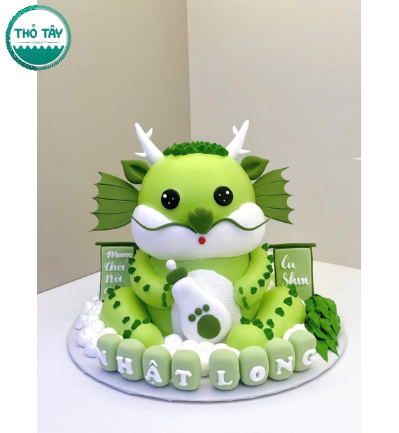 Bánh Kem thôi nôi tuổi rồng-giao bánh kem thôi nôi cần thơ