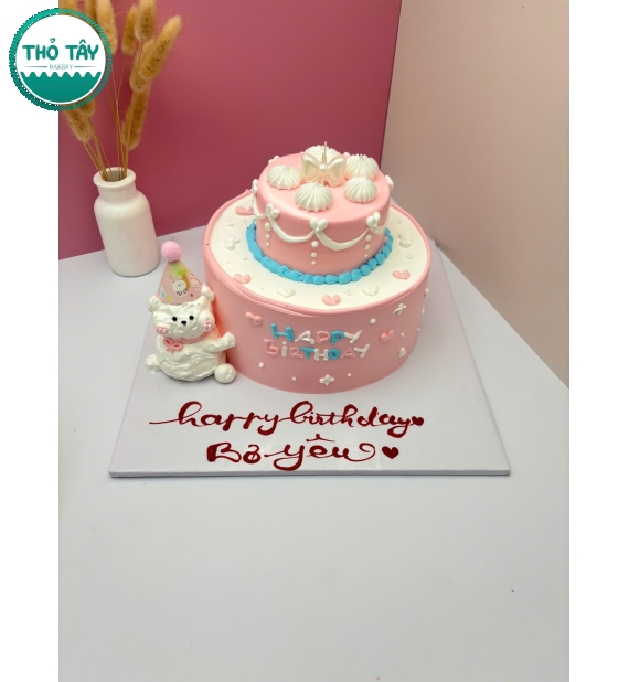 Bánh sinh nhật hàn quốc dành cho bé gái