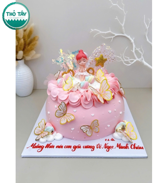 Bánh kem dành cho bé gái công chúa -bánh kem cần thơ