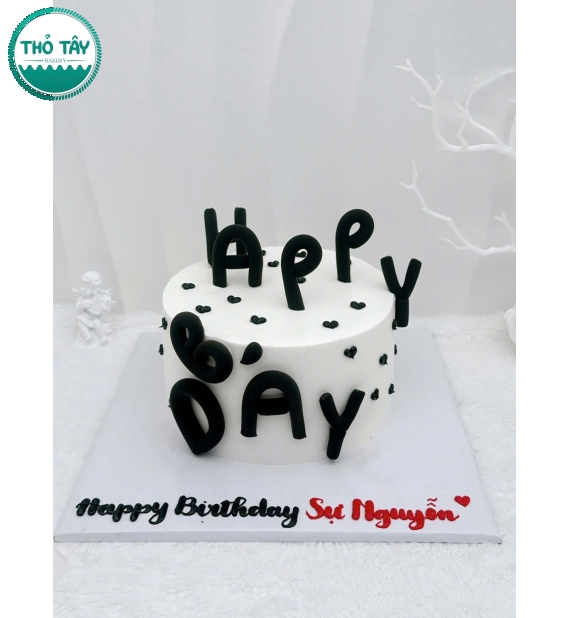 Bánh kem style Hàn đơn giản