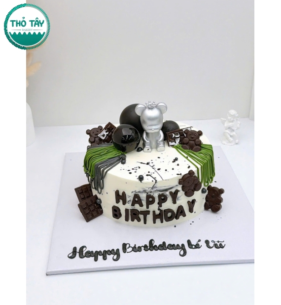 Bánh kem nam trang trí theo yêu cầu