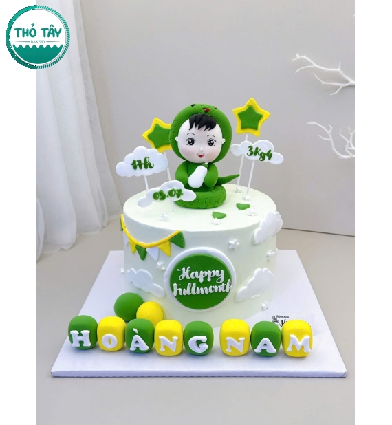 Bánh thôi nôi dành cho bé trai tuổi rắn