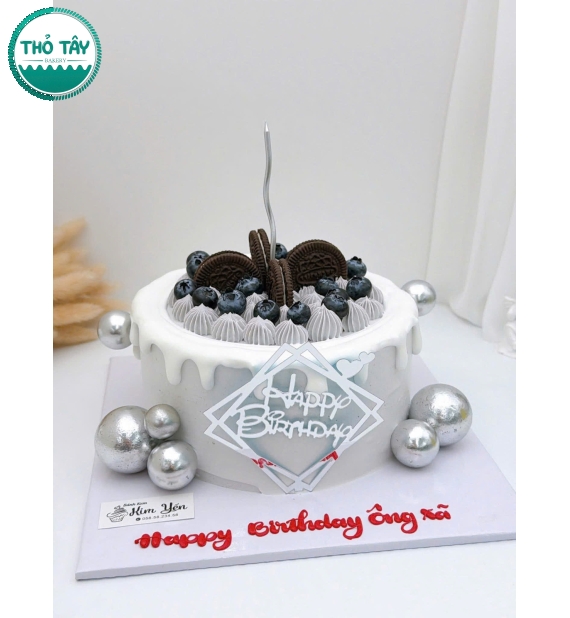 Bánh kem dành cho nam trang trí theo yêu cầu