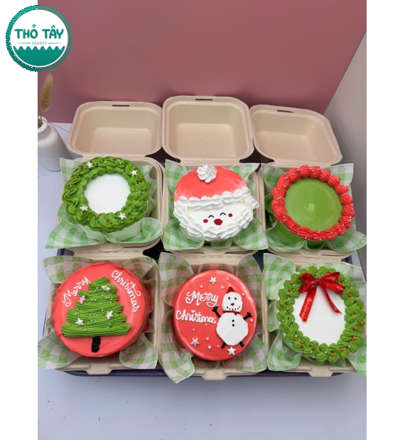 Bánh bento mừng giáng sinh