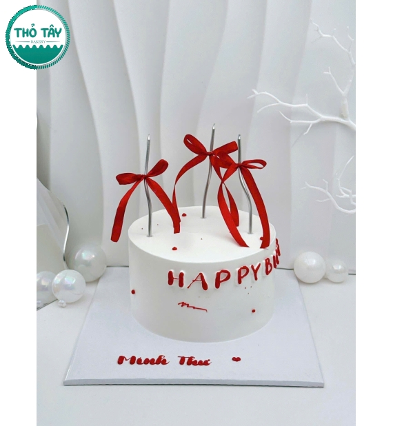 Bánh kem hàn quốc viết chữ theo yêu cầu