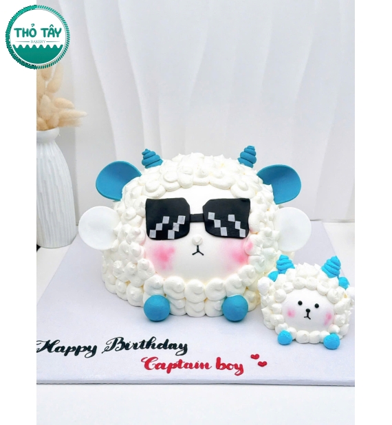Bánh kem tạo hình cừu xinh 2026