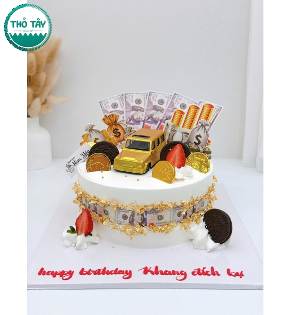 Bánh kem dành cho sếp làm theo yêu cầu