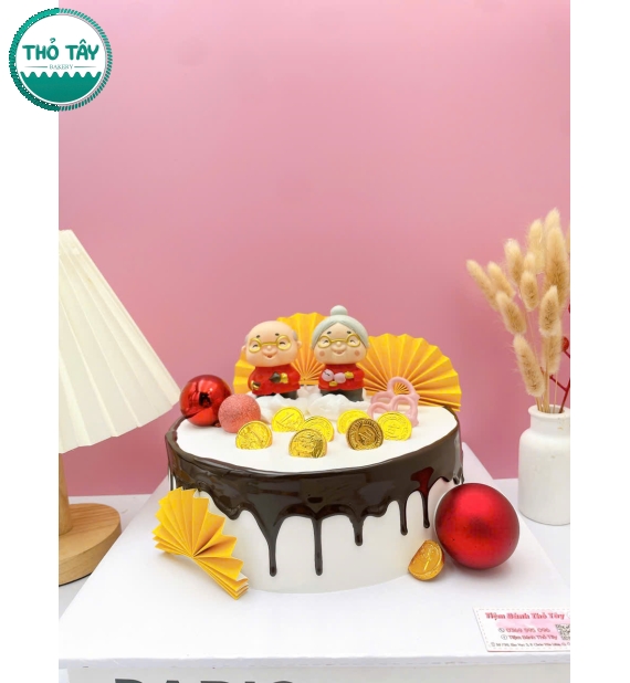 Bánh Kem tặng ba mẹ mẫu đẹp 2026 tại Thỏ Tây