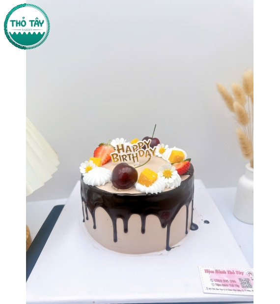 Bánh Kem trái cây socola hot tại cần thơ