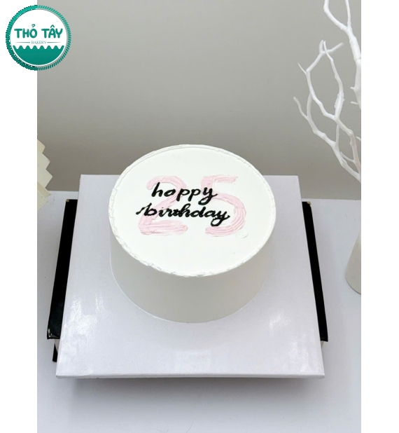 Bánh kem hàn quốc trang trí đơn giản